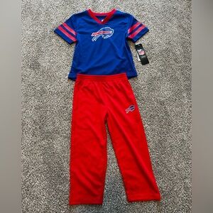 NFL Kids Blue and Red Buffalo Bills Set